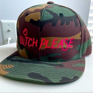 Flat-bill SnapBack Hat
